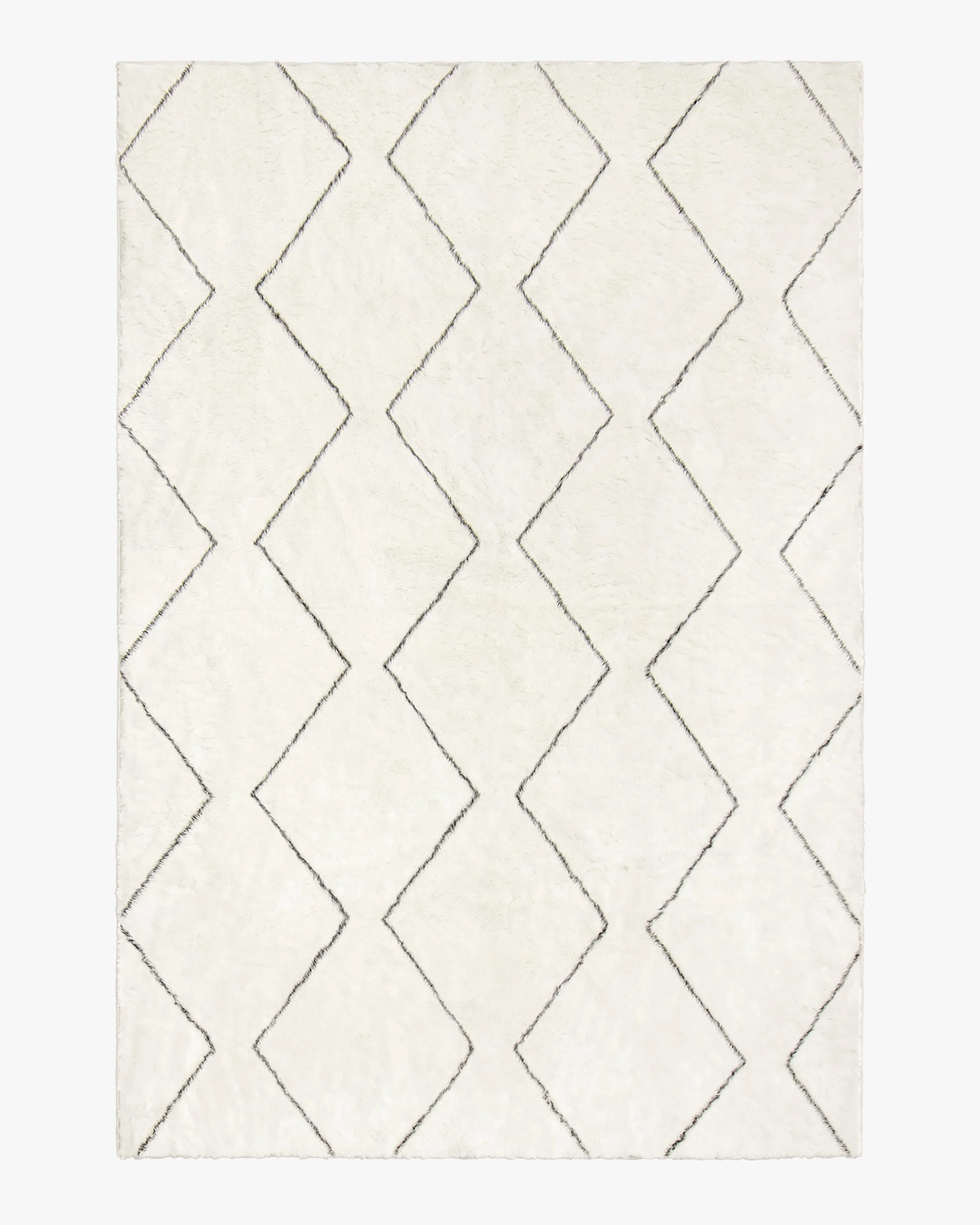 Moroccan Zigzag Plush Rug Ruggable