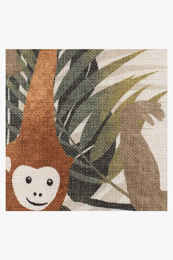 Monkey – illustrated animals area rug carpet in 2023