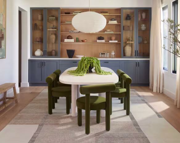 Ruggable x Haylan Ivory & Copper Rug link to Dining Room products