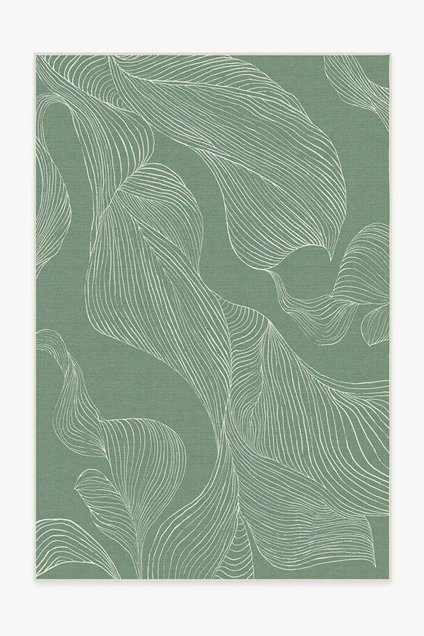 Outdoor Sana Laurel Green Rug Ruggable