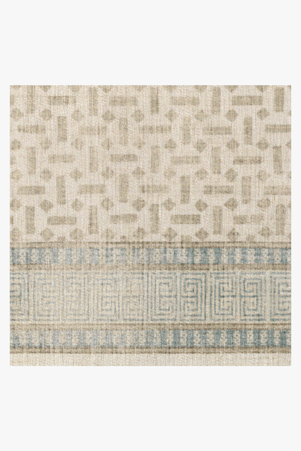 Kairos Ivory & Blue Rug
