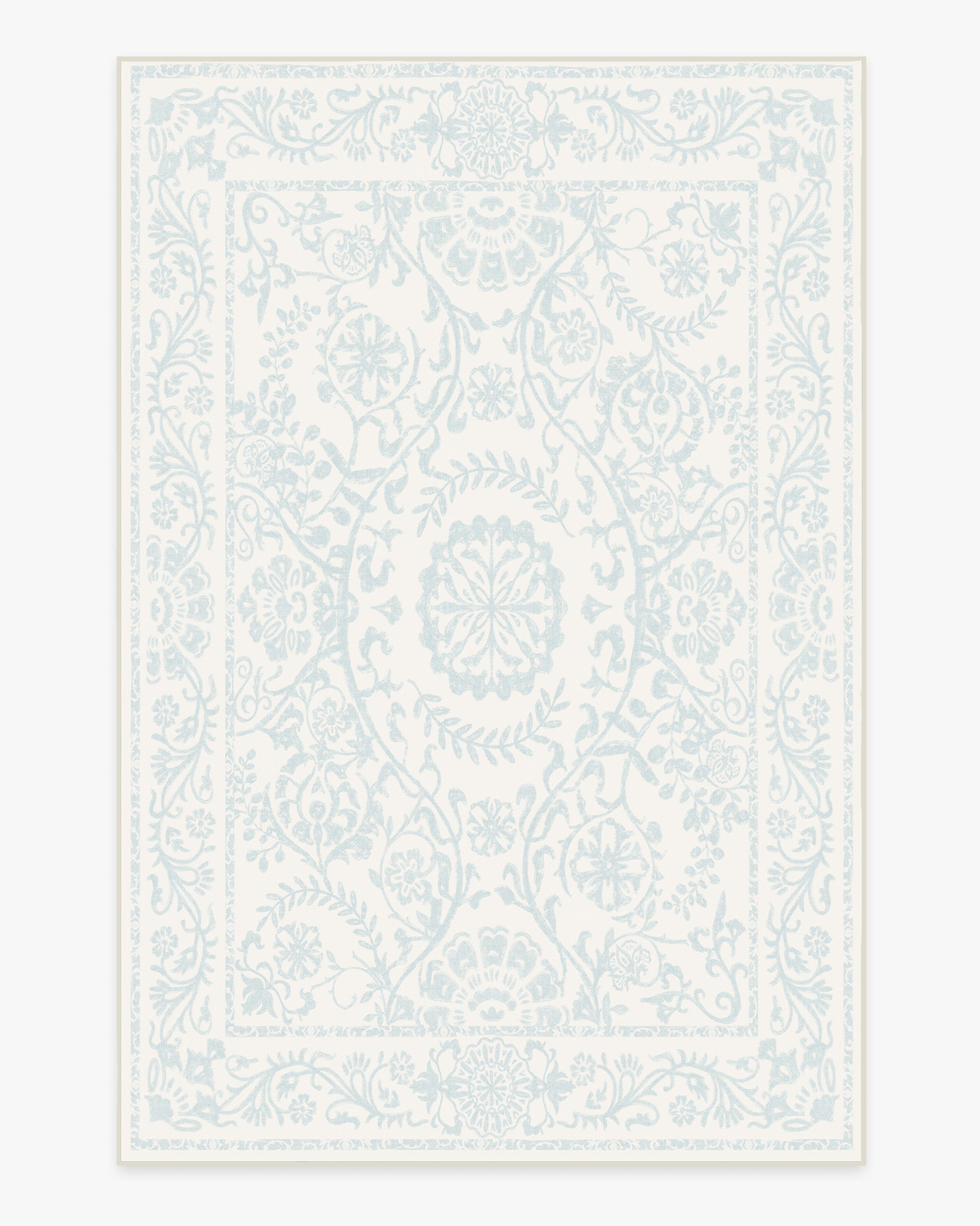Delphina Powder Blue Rug Ruggable