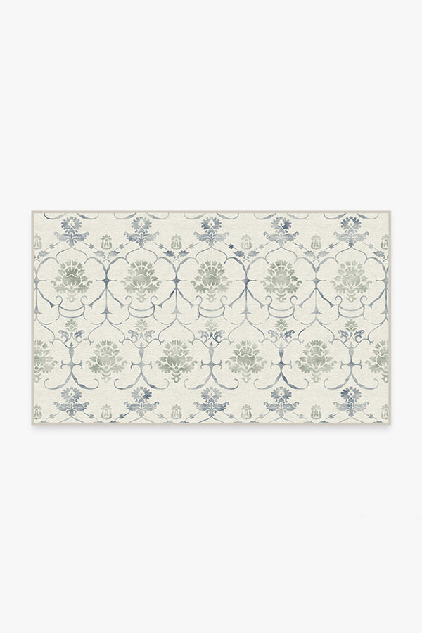 Ruggable 148296 Leyla Cream Vintage 2-1/2' x 7' Indoor/Outdoor