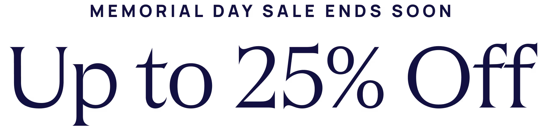 Ruggable Memorial/Victoria Day Sale 2026 Hero Banner Ends Soon Copy - Desktop