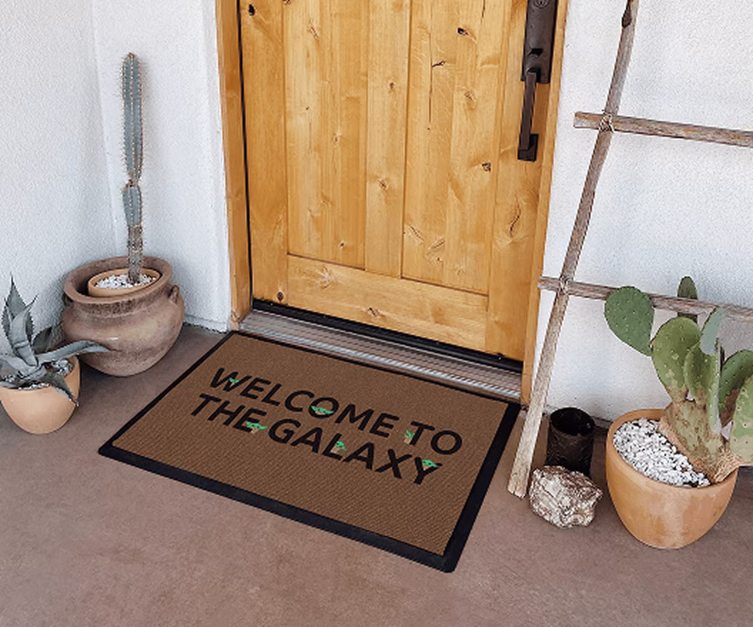 Ruggable Galactic Greeting Doormat - Star Wars LP Collection Section