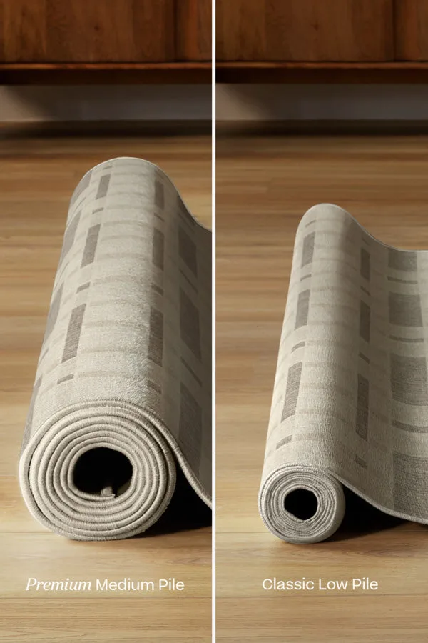 The Home Edit Miles Natural Tufted Rug Ruggable