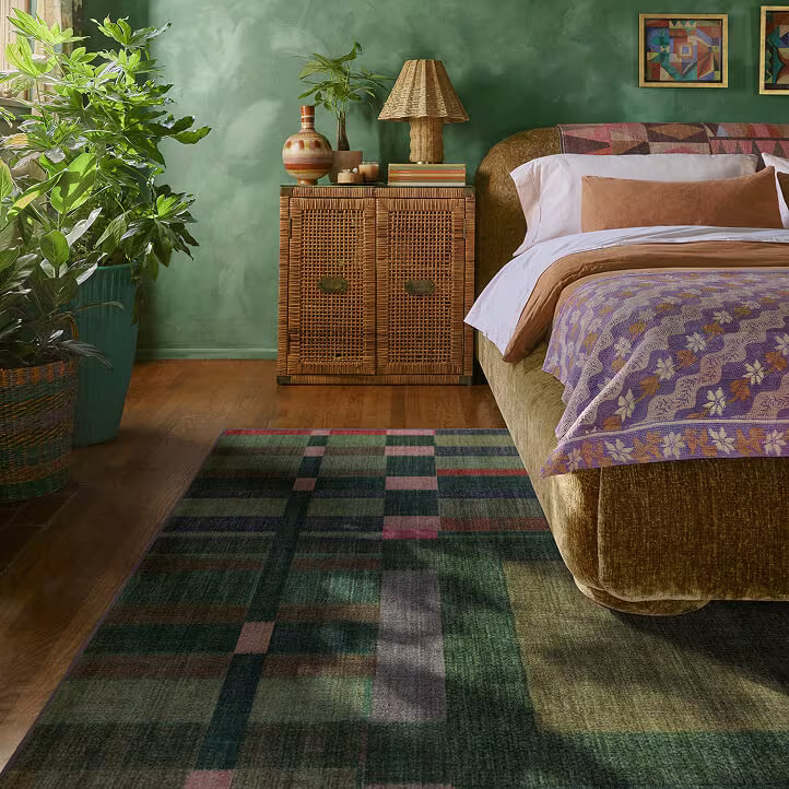 Ruggable Lad Olive Rug by Jungalow - Rugs in Their Natural Habitat (Desktop)