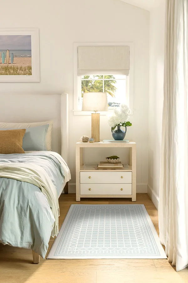 Gray Malin Palm Beach Powder Blue Rug | Ruggable