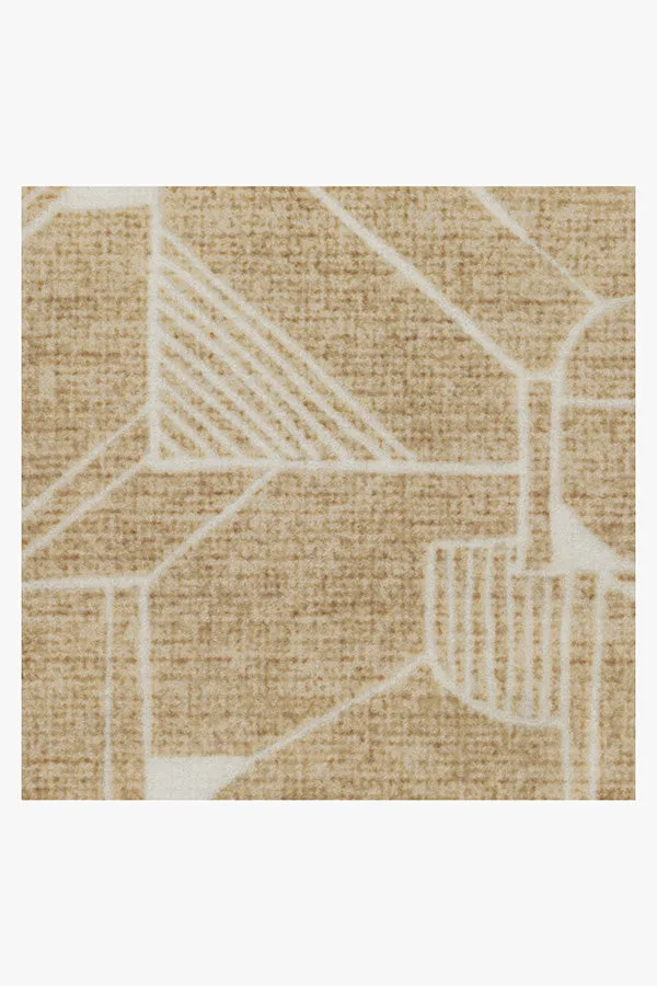 Halsten Ivory Doormat Ruggable