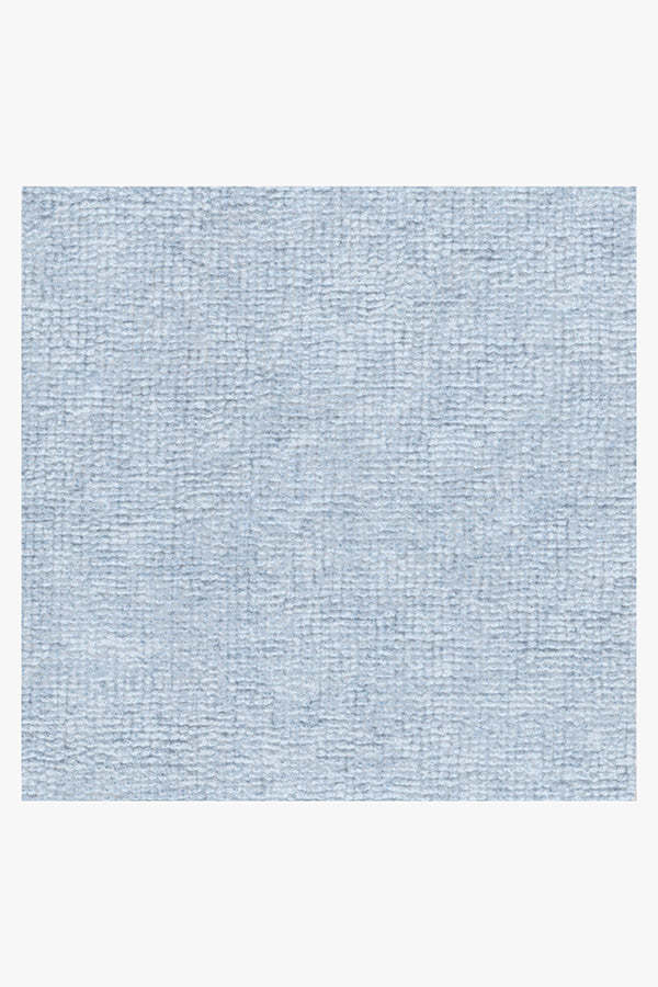 Solid Light Blue Bath Mat