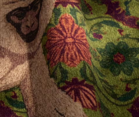 Ruggable Multicolor Texture color rug swatch