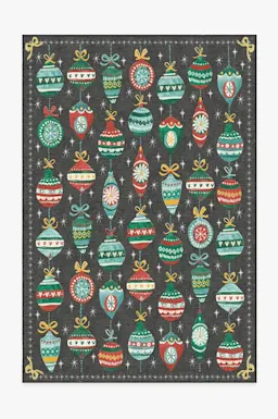 Festive Garland Multicolor Rug | Ruggable