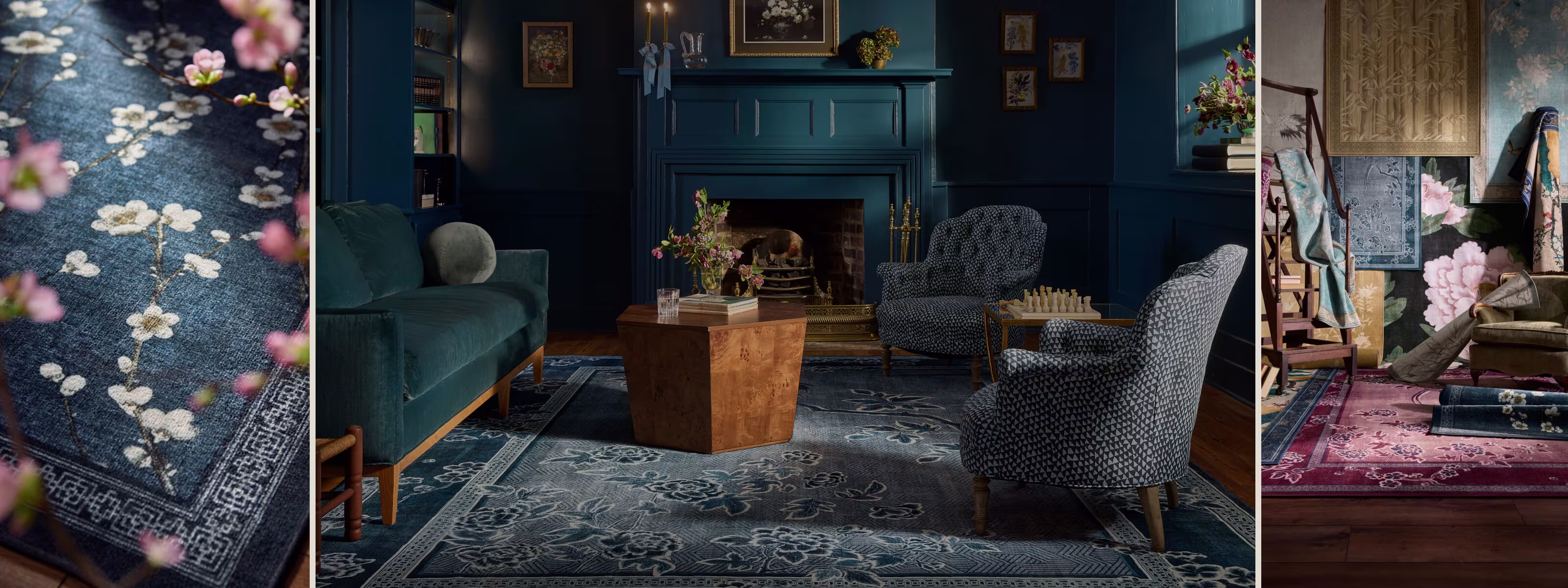 Floral Rugs - Hero Image (Desktop)