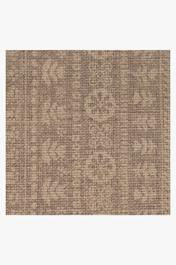 Burlap Solid Sand Re-Jute Rug