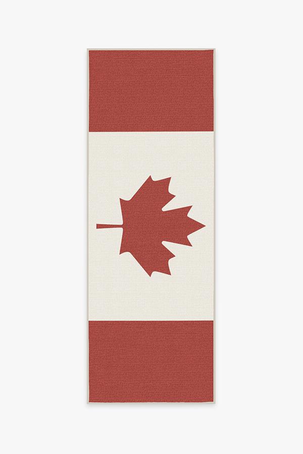 Canada Red Tufted Rug Ruggable