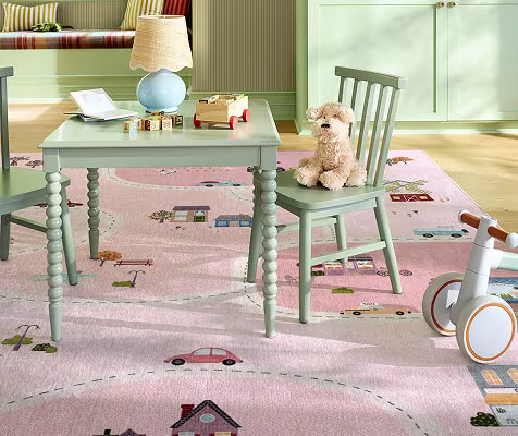 Ruggable Kids Room About Town Pink - Shop by Room Tab Container