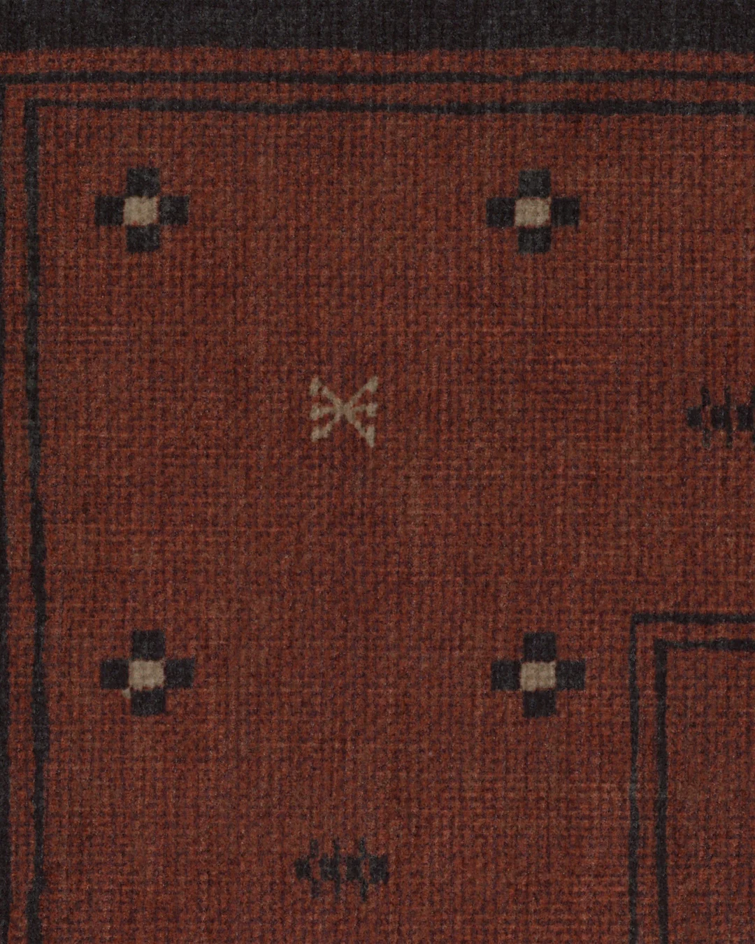 Alma Amber Red Rug Ruggable