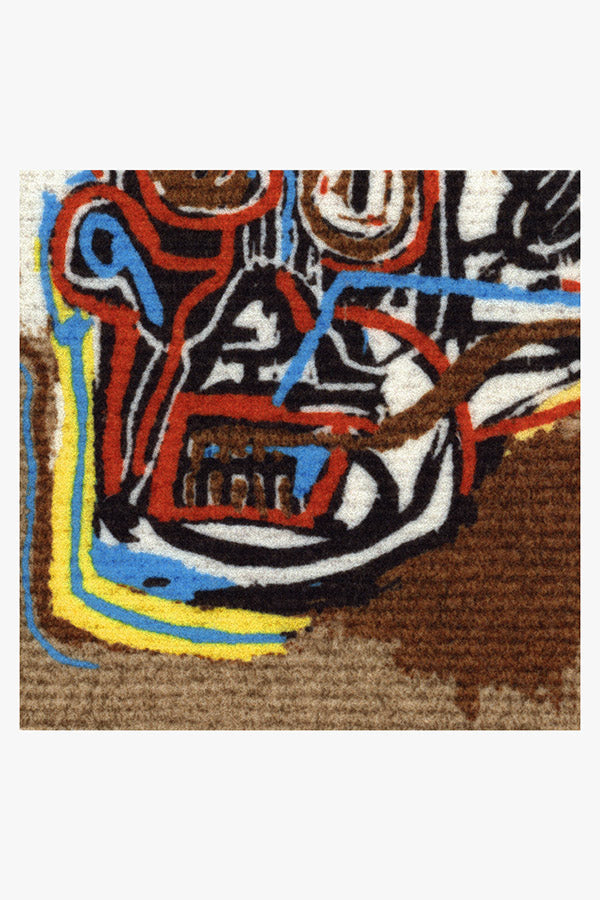 Jean-Michel Basquiat King Dark Coir Doormat By Ruggable in 2023