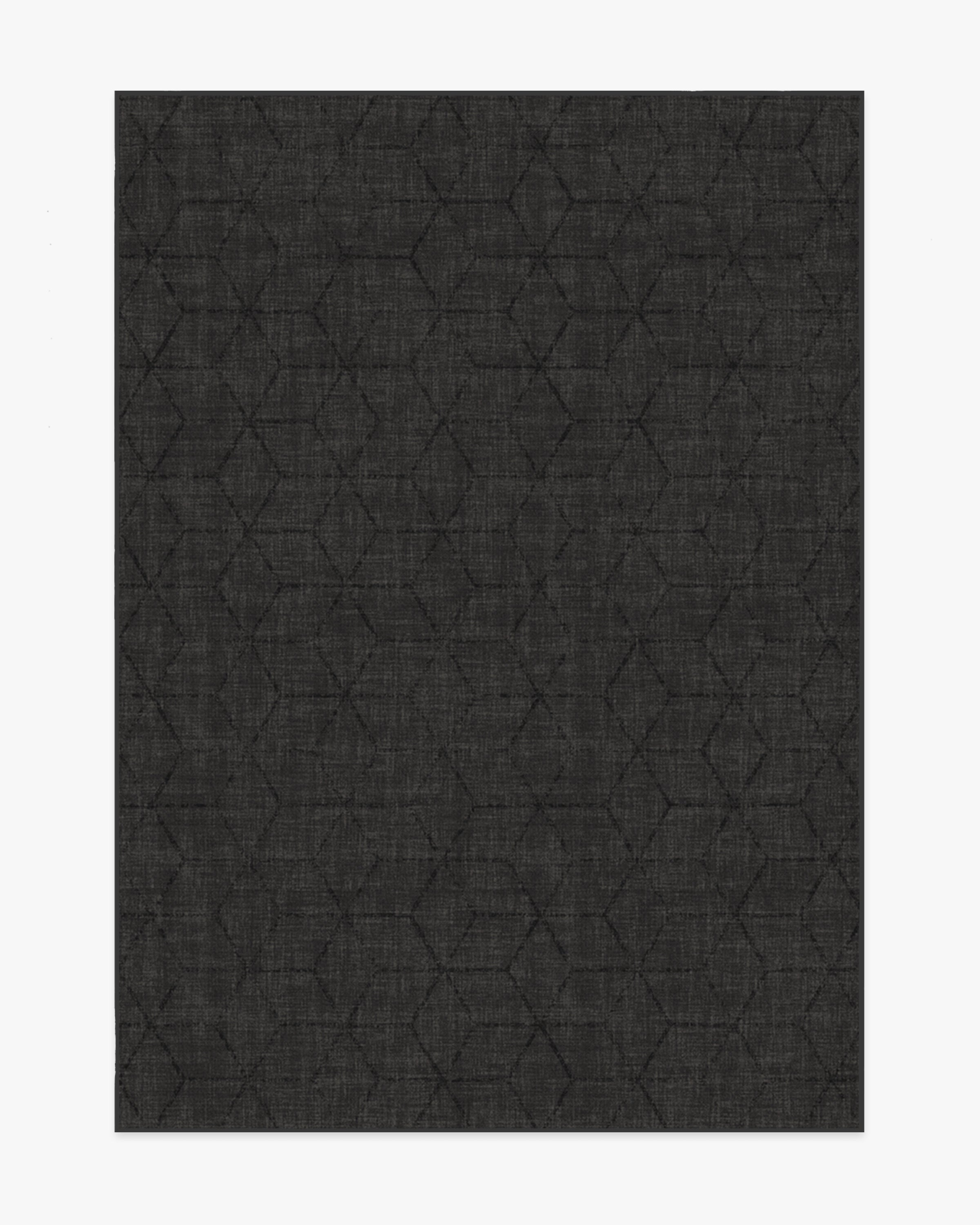 Prisma Soft Black Rug Ruggable