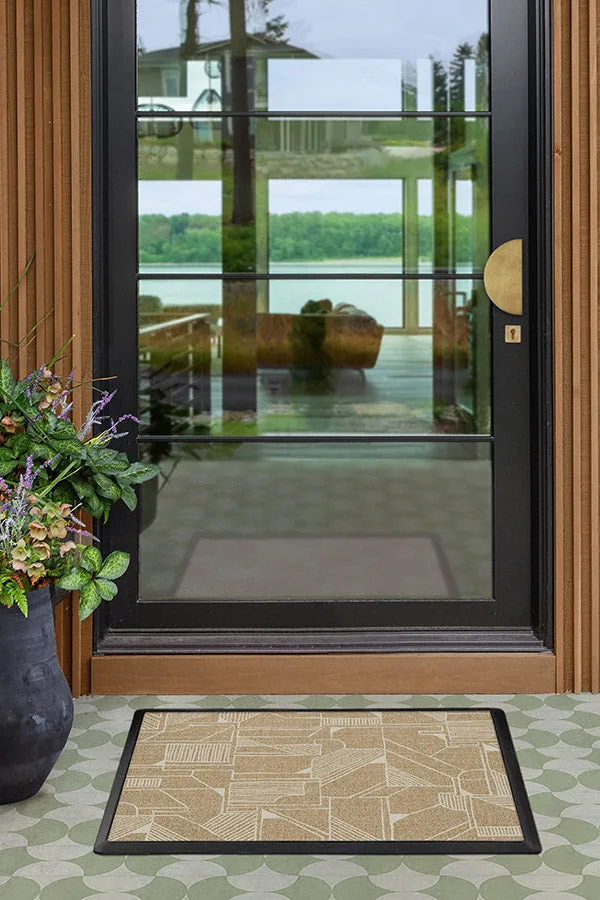 Halsten Ivory Doormat Ruggable