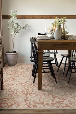 Morris & Co. Mallow Rust Rug | Ruggable