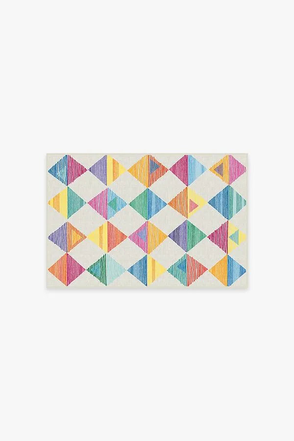 Ziggy Multicolour Rug Ruggable