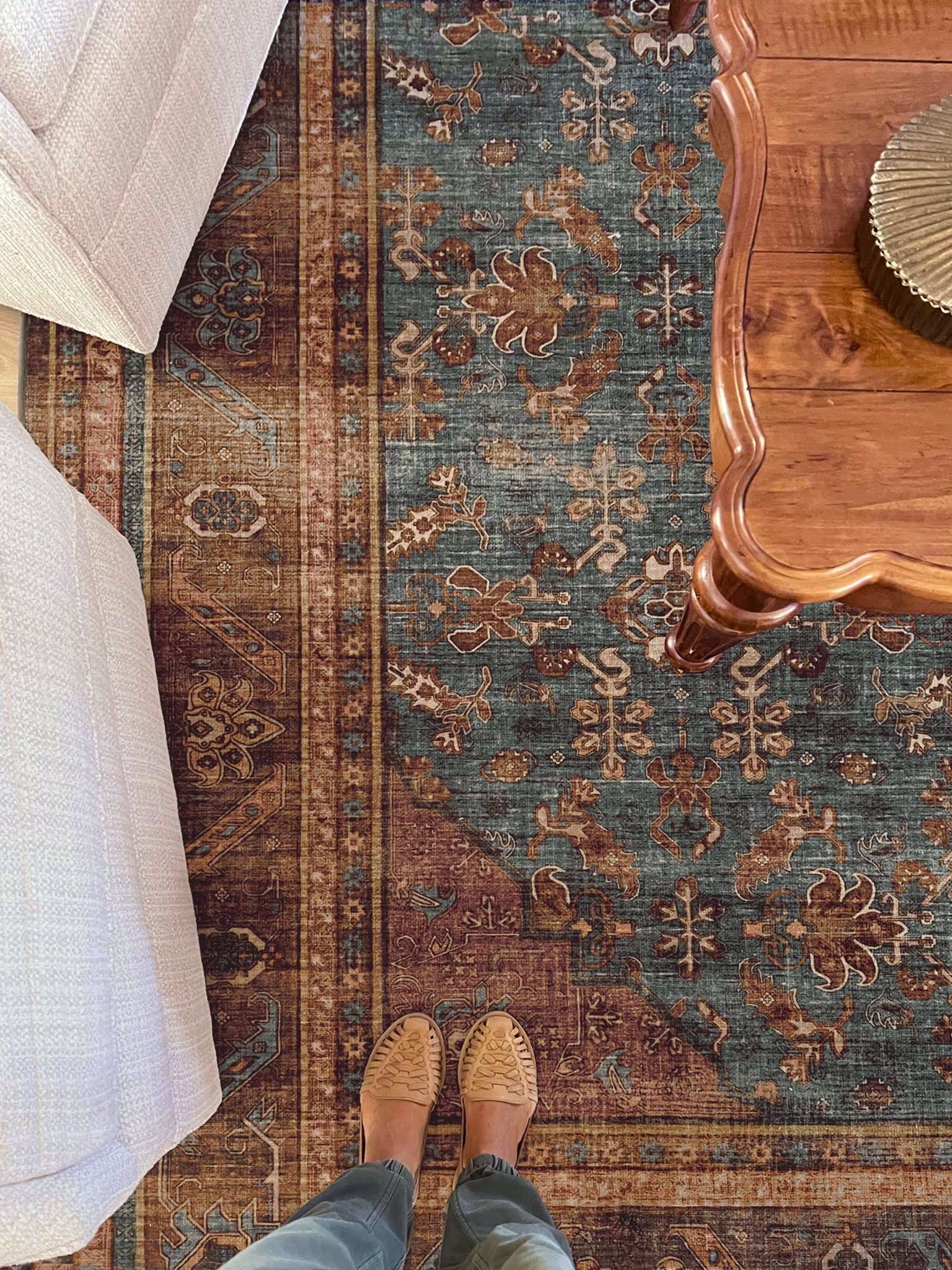 Rowan Teal Blue & Copper