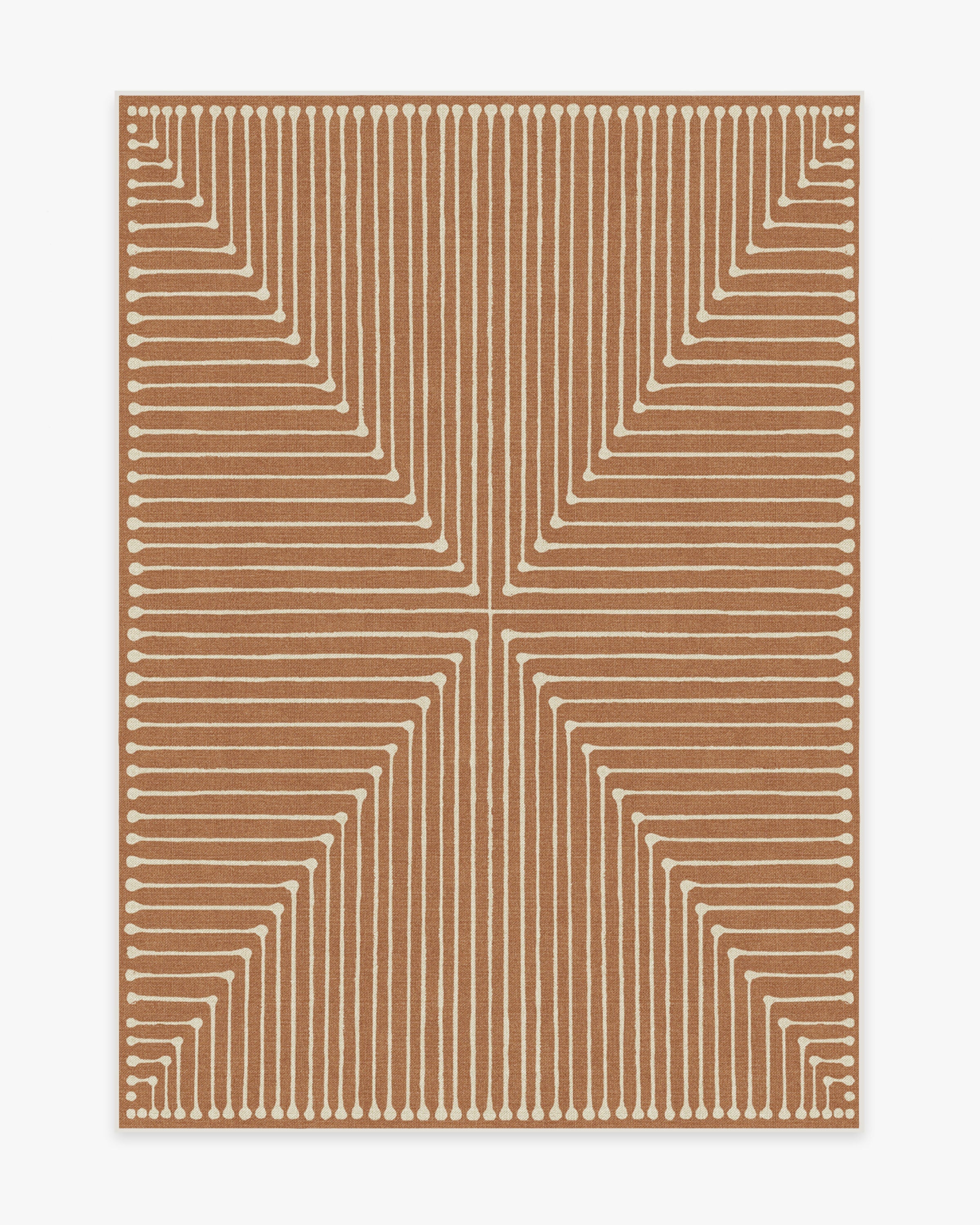 Jonathan Adler Inkdrop Copper Rug Ruggable