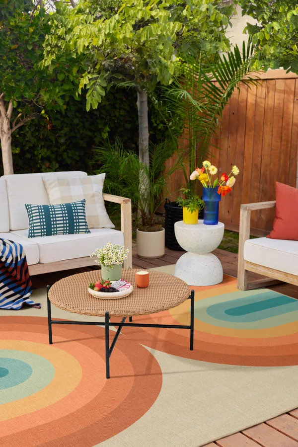 Outdoor Absida Multicolour Rug | Ruggable