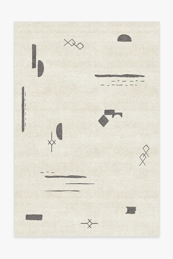 Demi Off White Tufted Rug Ruggable