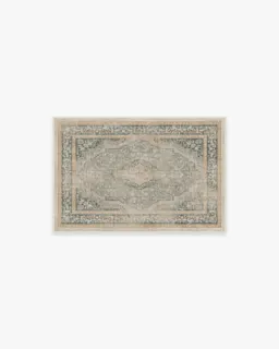 Adeline Natural Sage Rug | Ruggable