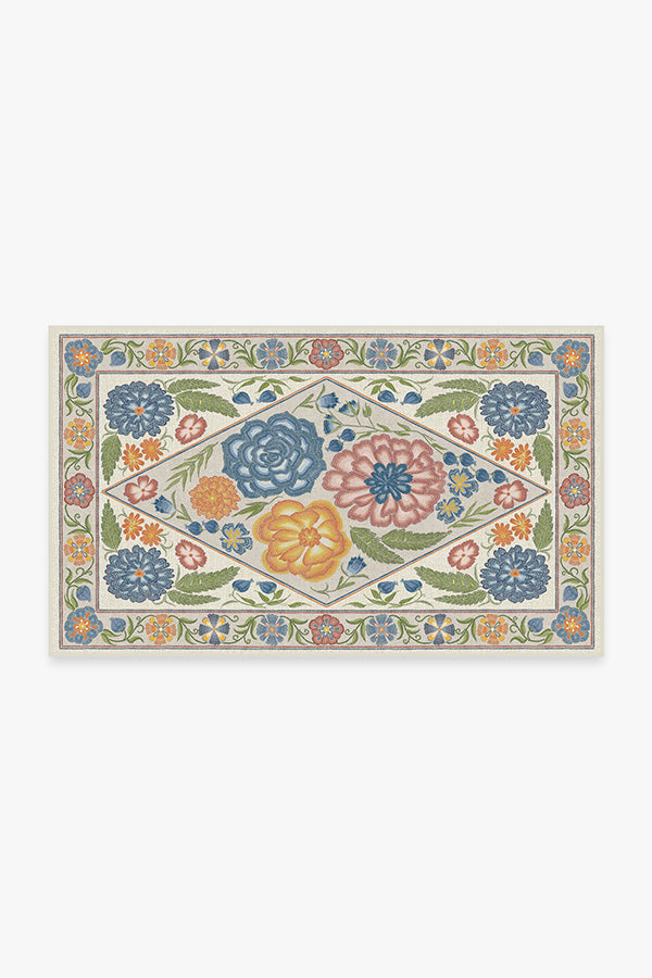 Prado Blue Bouquet Rug