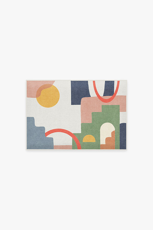 Malta Multicolor Bath Mat