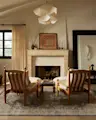 Zahra Ink & Vintage Citron Rug | Ruggable