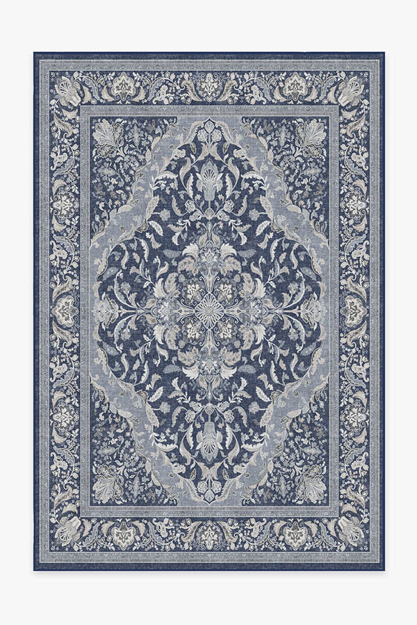 Outdoor Allura Soft Navy Rug Ruggable