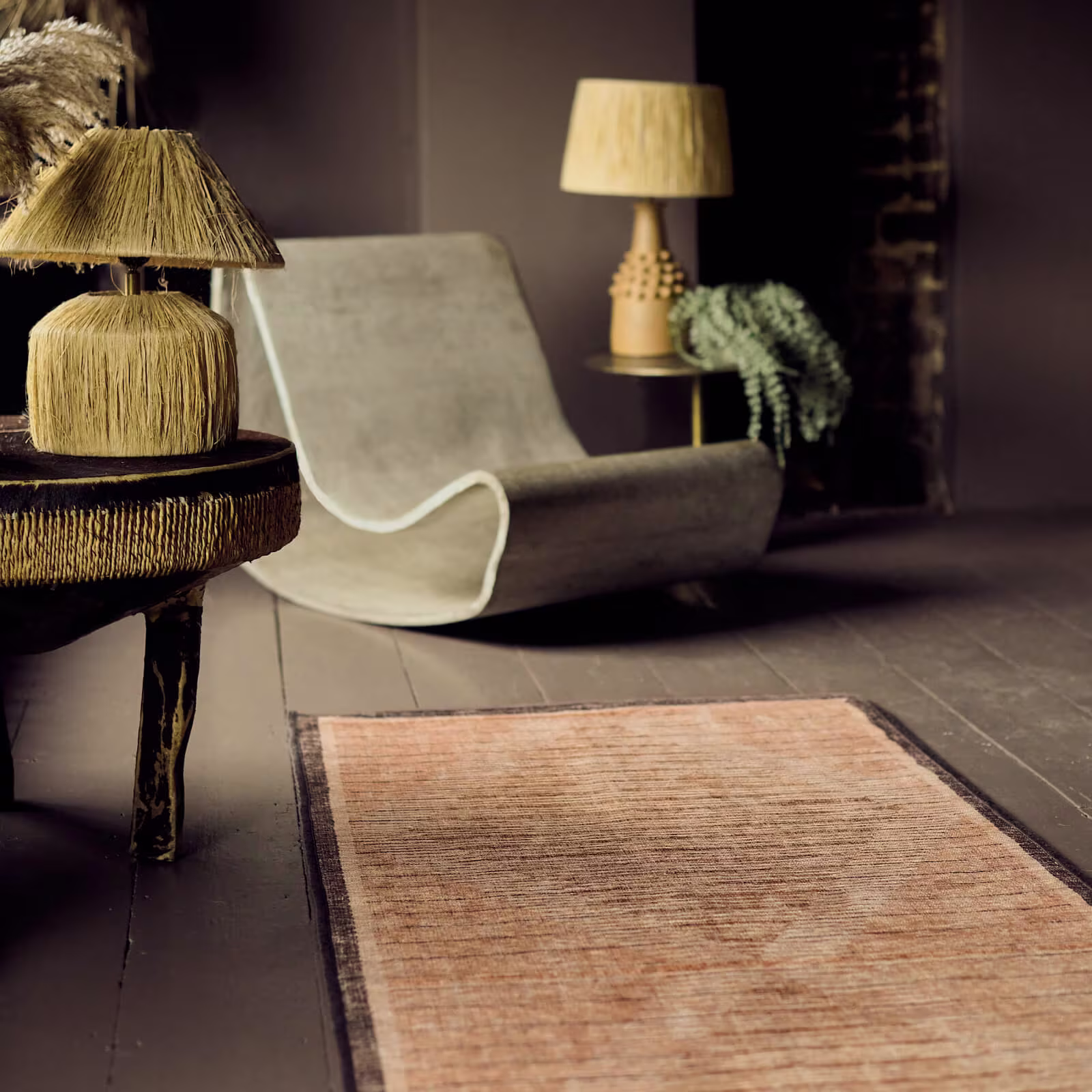 Nova Natural Clay Rug - Abigail Ahern