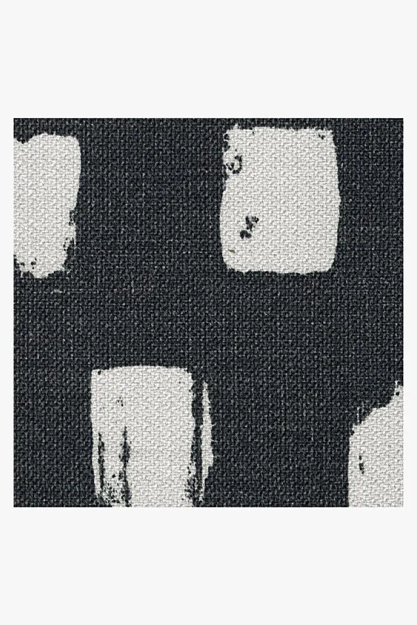 Outdoor Cobblestone Black Rug | Ruggable