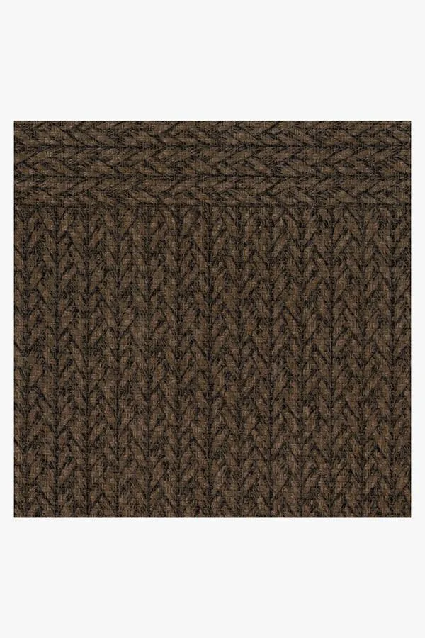 Classic Braid Antique Oak ReJute Rug Ruggable