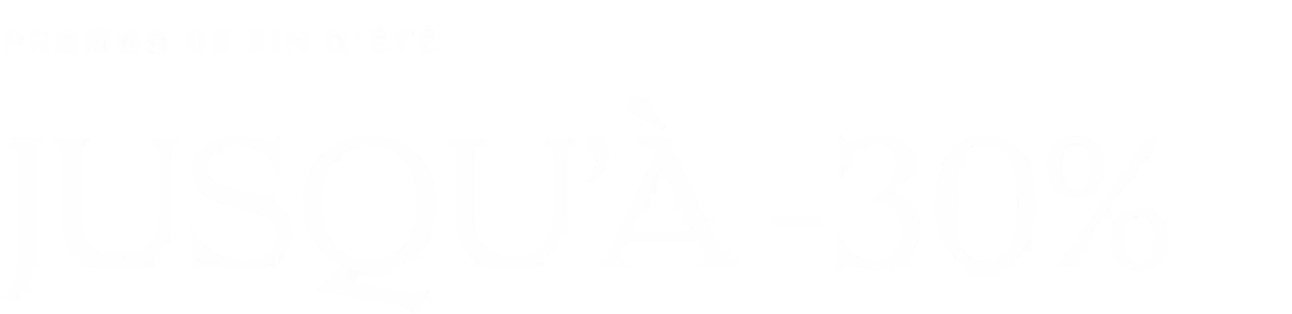 End of Summer Sale - Up to 30% Off