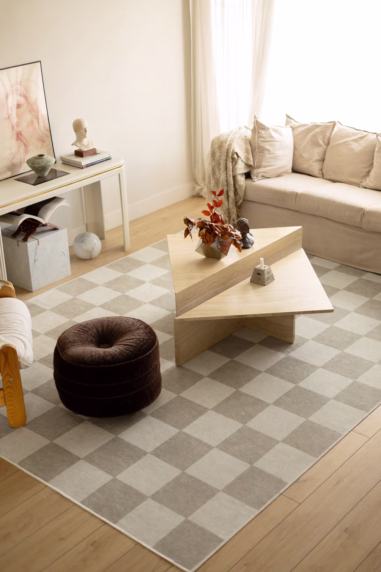 jaque checkered stone