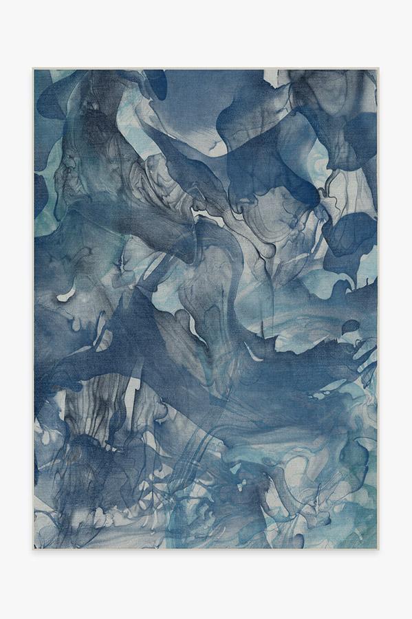 Aurora Space Blue Rug | Ruggable