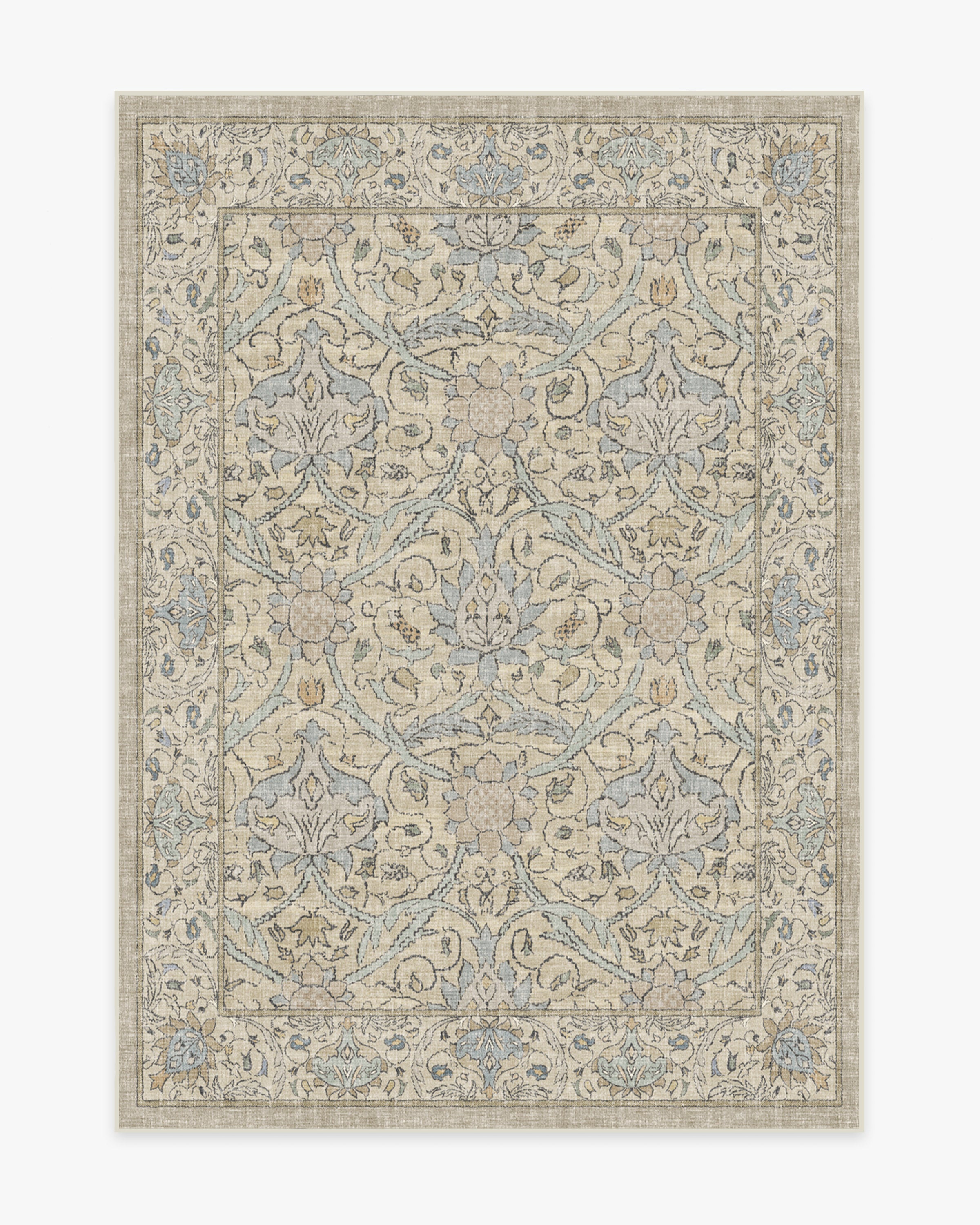 Morris & Co. Montreal Natural Jade Tufted Rug Ruggable