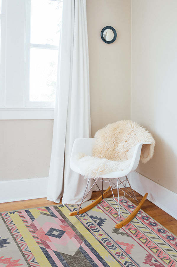 Kilim Batik Pink Rug