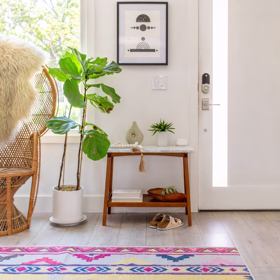 Ruggable Kilim Batik Pink Rug 