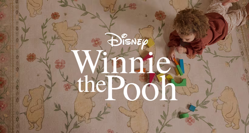 Ruggable x Disney's Winnie the Pooh Collaboration Tile