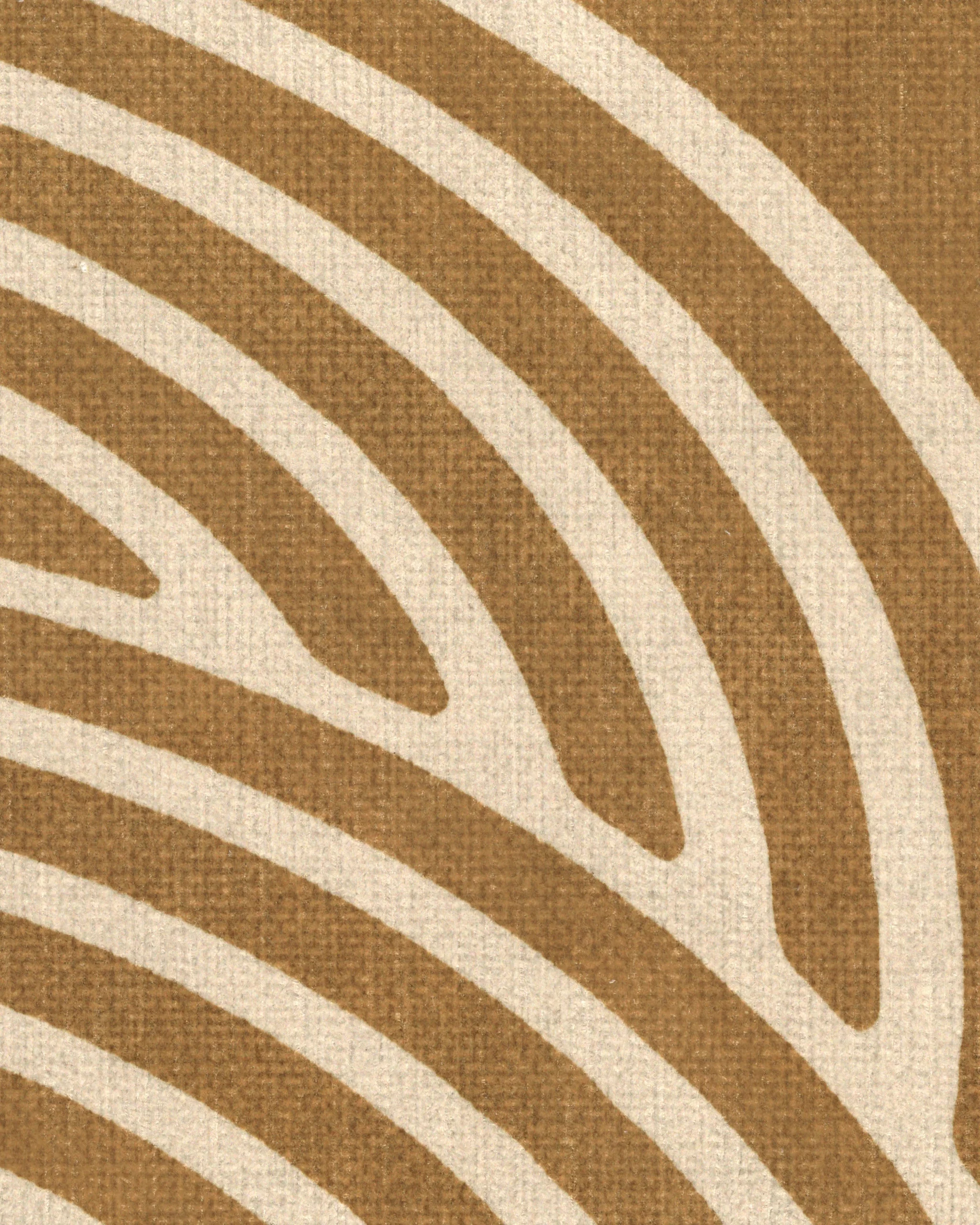 Jonathan Adler Ribbon Caramel Gold Tufted Rug Ruggable