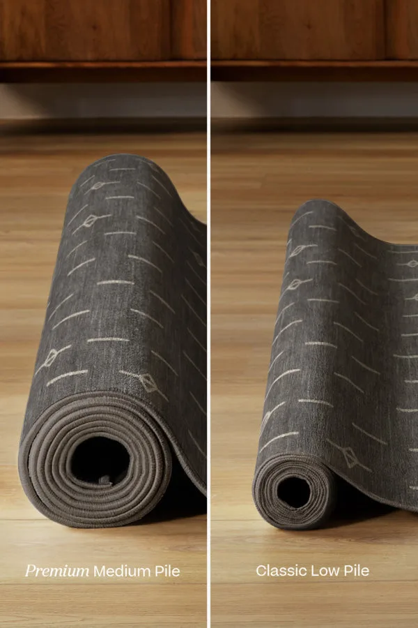 Alina Grey Tufted Rug Ruggable