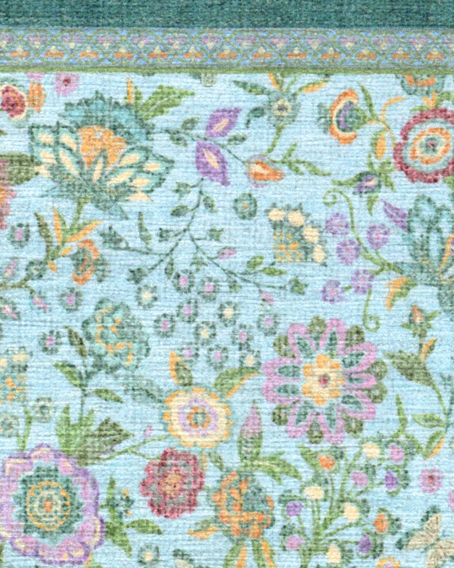 Bridgerton Royal Garden Multicolor Tufted Rug Ruggable