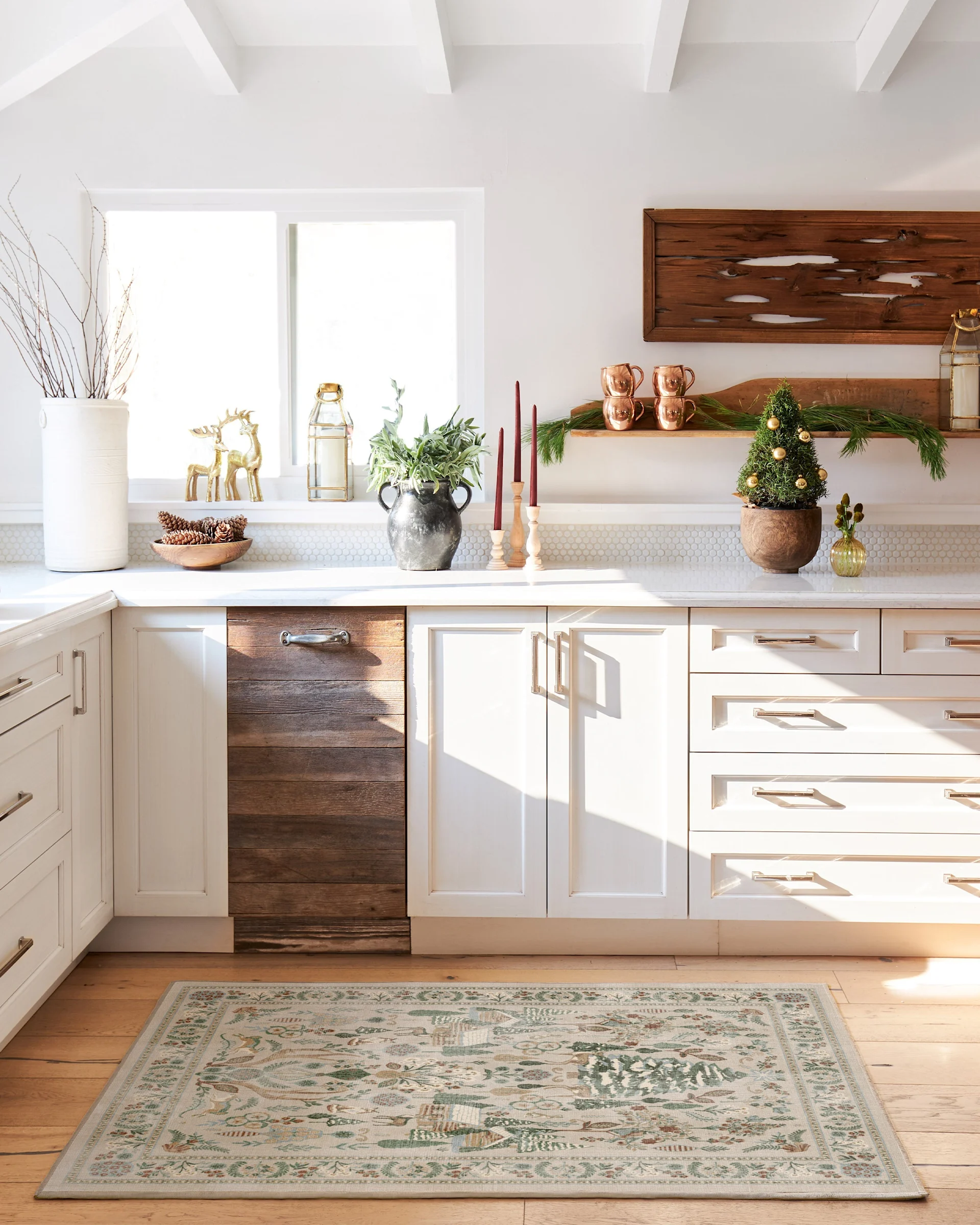Neutral Ruggable Juniper Neutral Multicolor Rug | Ruggable