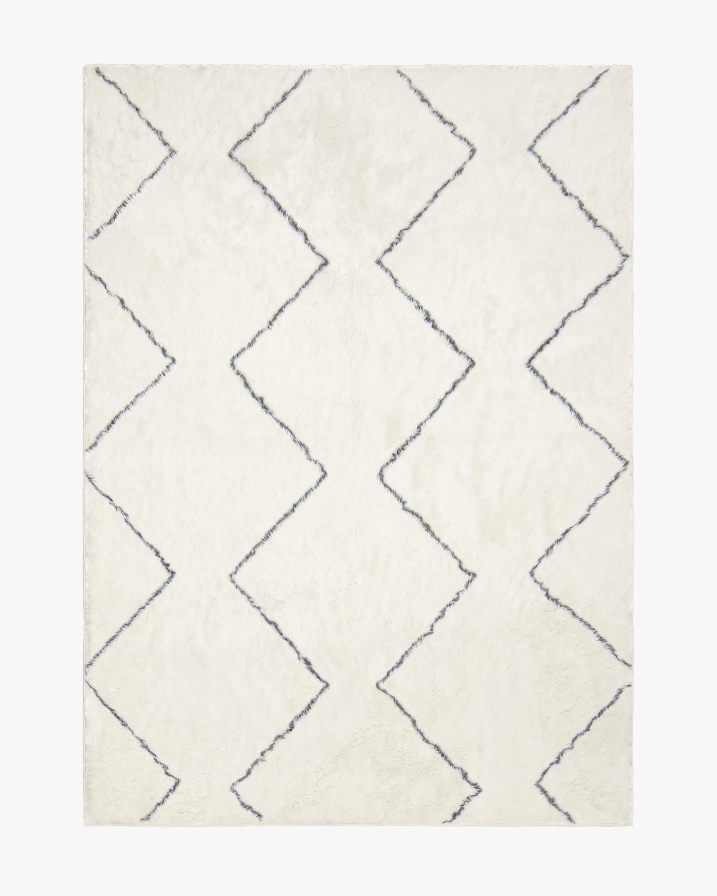 Moroccan Zigzag Plush Rug Ruggable